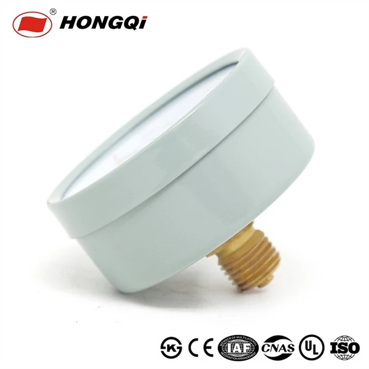 60mm Axial Direction With Center Back Mount Pressure Gauge General Manometer