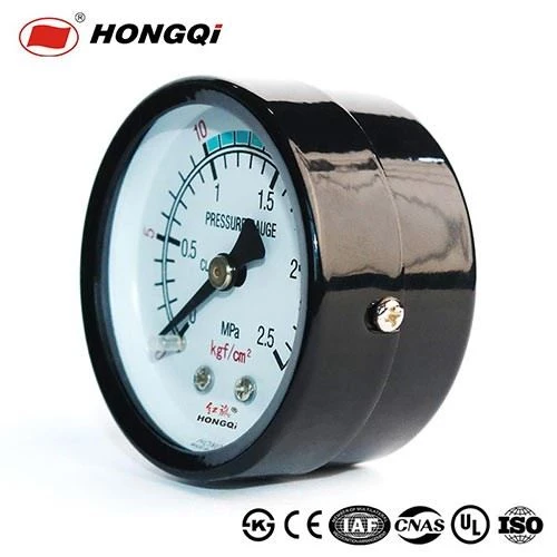 Double Scale General Pressure Gauge With Colour Dial