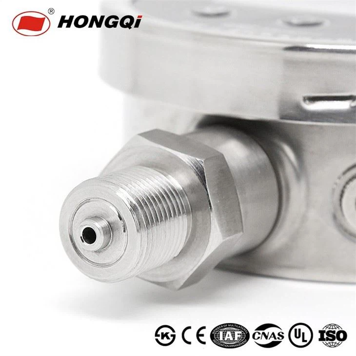 Hongqi Oil/Air Digital Pressure Gauge For Industrial Engineering & Hydraulic