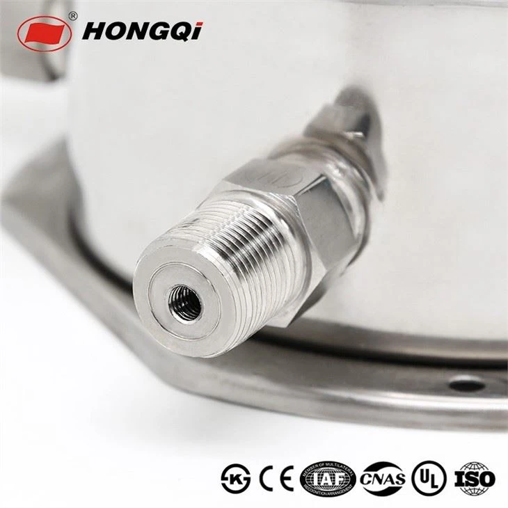 S. S Differential Pressure Gauge Micro Pressure Thread M20*1.5