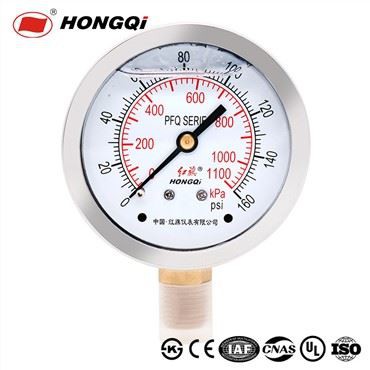 Манометър 40/50/60/100 мм запълнен с течност